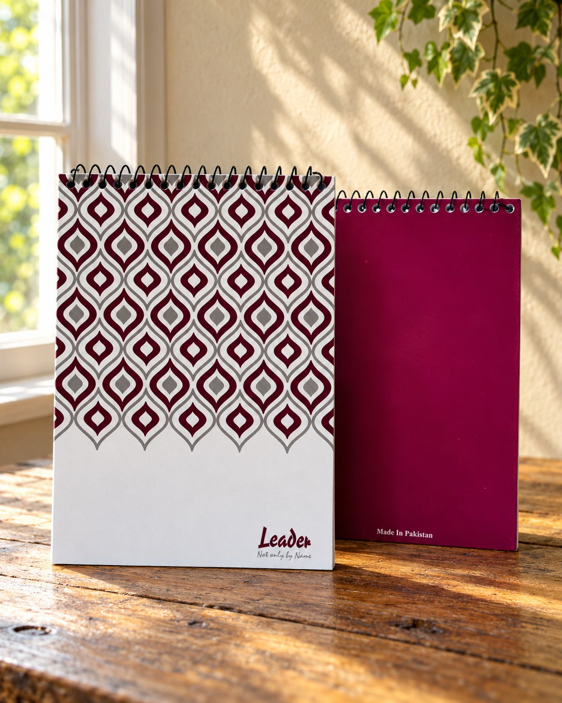 A5 - Top Spiral Notebook- (8.25x5.75)inch - 100 Pages