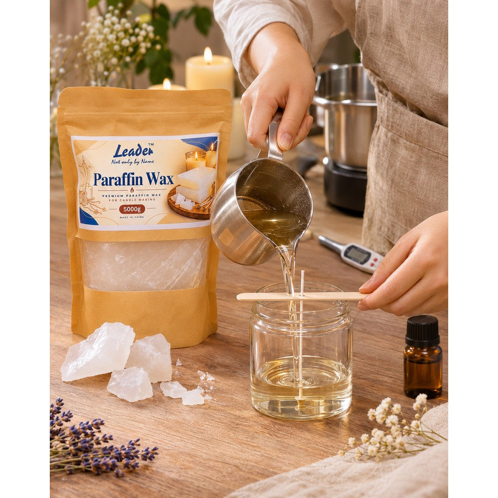 Paraffin Wax for Candle Making – Solid Candle Wax for DIY Candles, Decorative Candles & Arts and Crafts | 250g, 500g, 1kg and 2kg