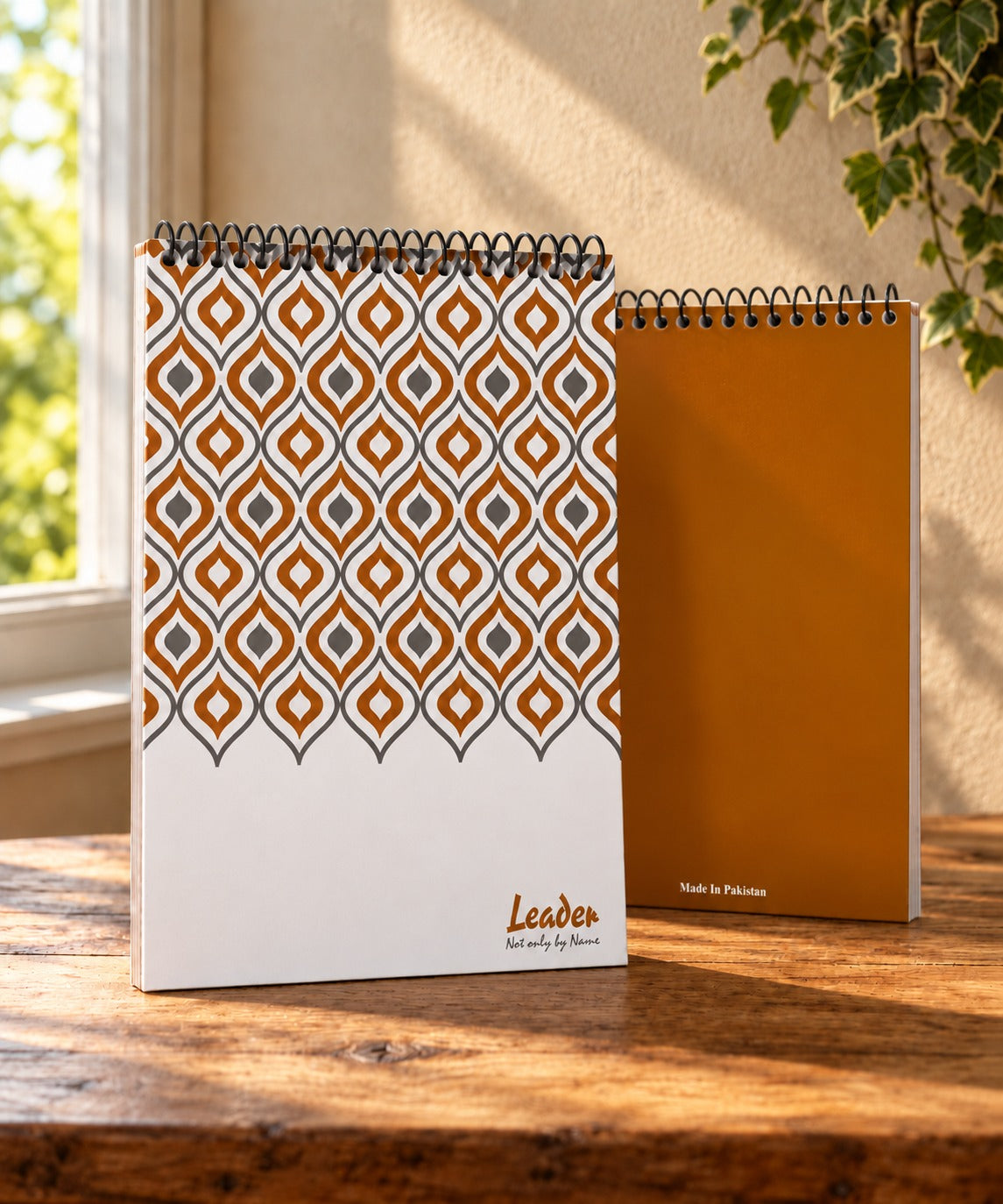 A5 - Top Spiral Notebook- (8.25x5.75)inch - 100 Pages