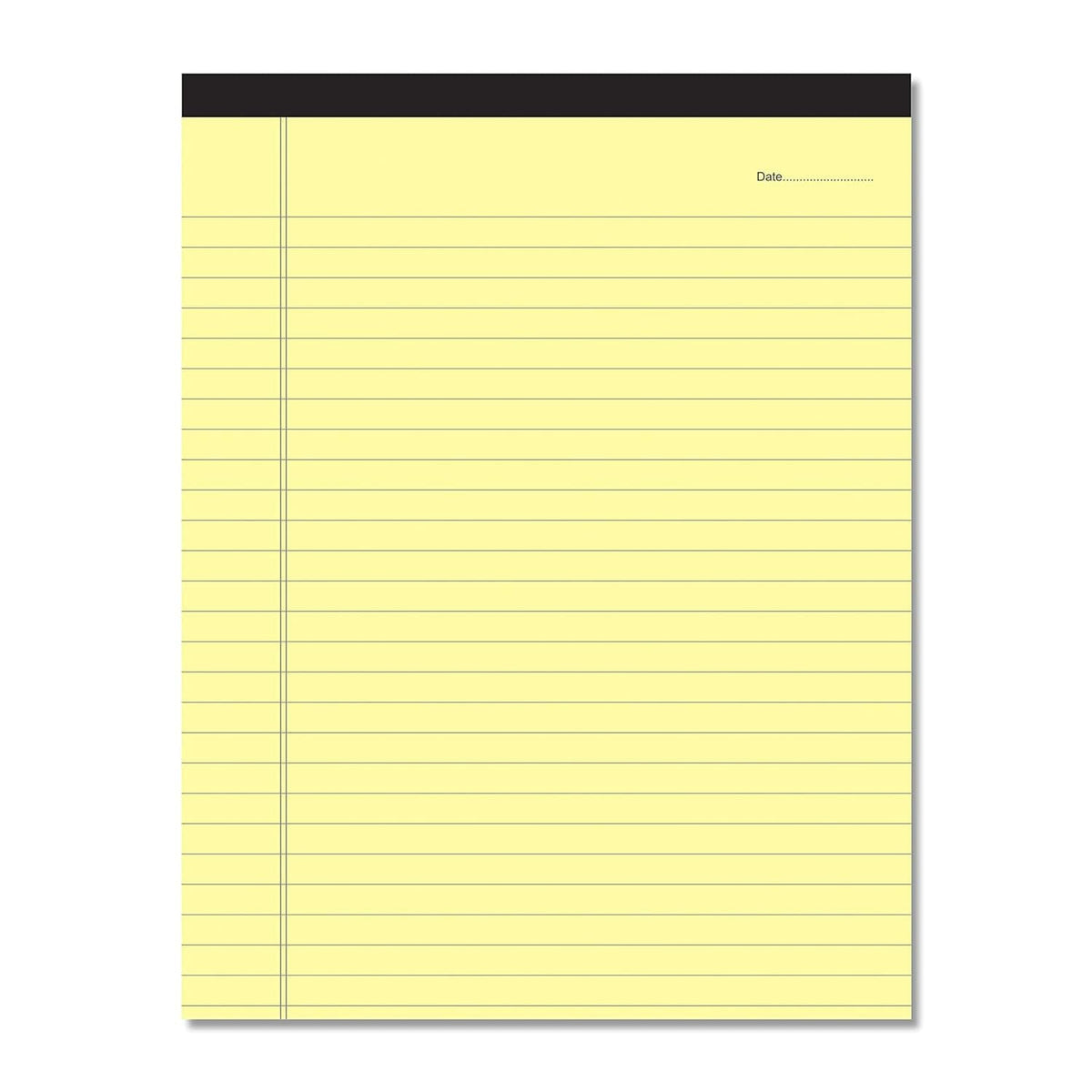 Leader Premium A4 Yellow Writing Pad – 80 GSM | 40 Sheets