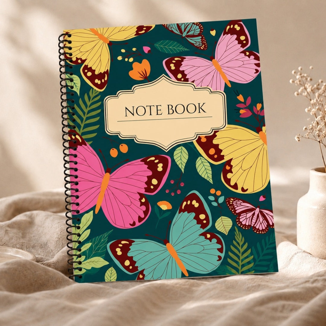 A4 Spiral Notebook – 300 Pages | Premium Hard Cover