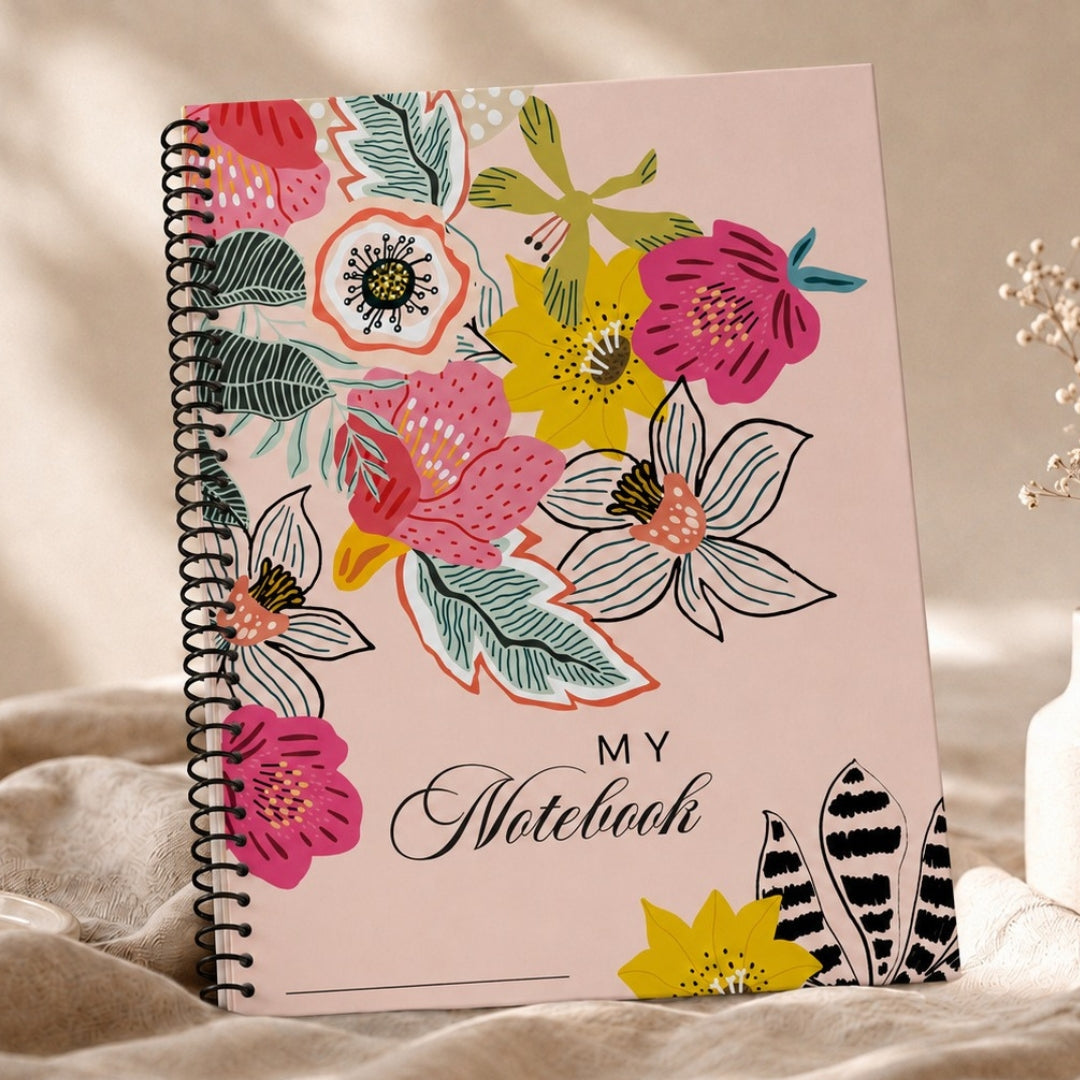 A4 Spiral Notebook – Subject-5 | 250 Pages