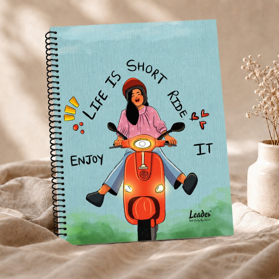 A4 Spiral Notebook – 7 Subjects | 350 Pages