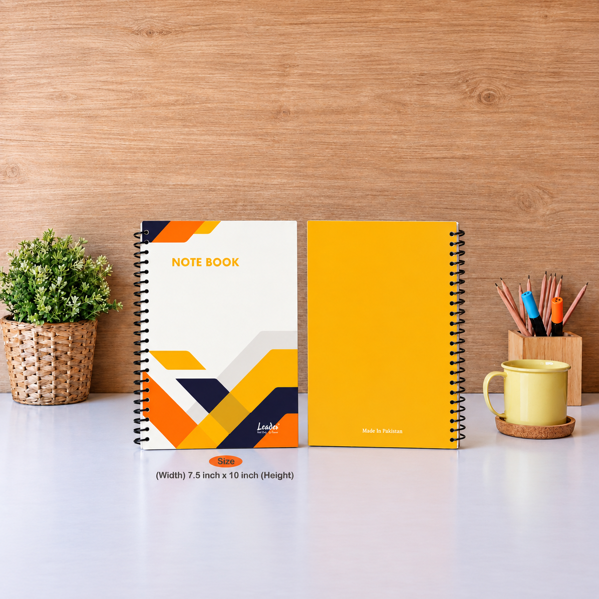 Spiral Notebook Large (7.5X10) inch