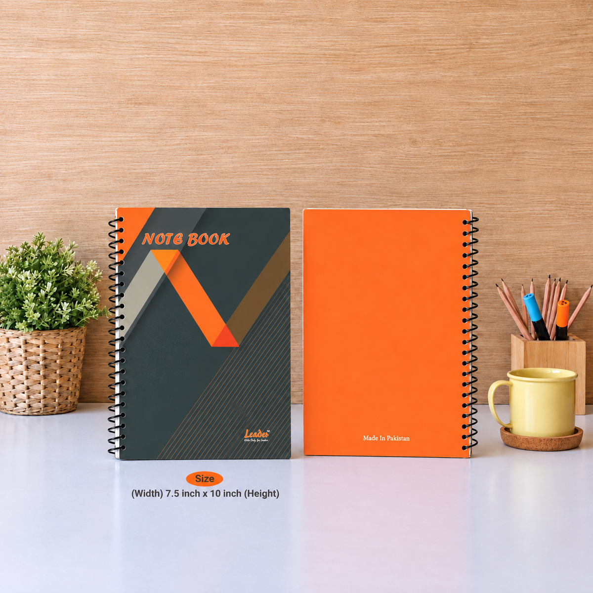 Spiral Notebook Large (7.5X10) inch