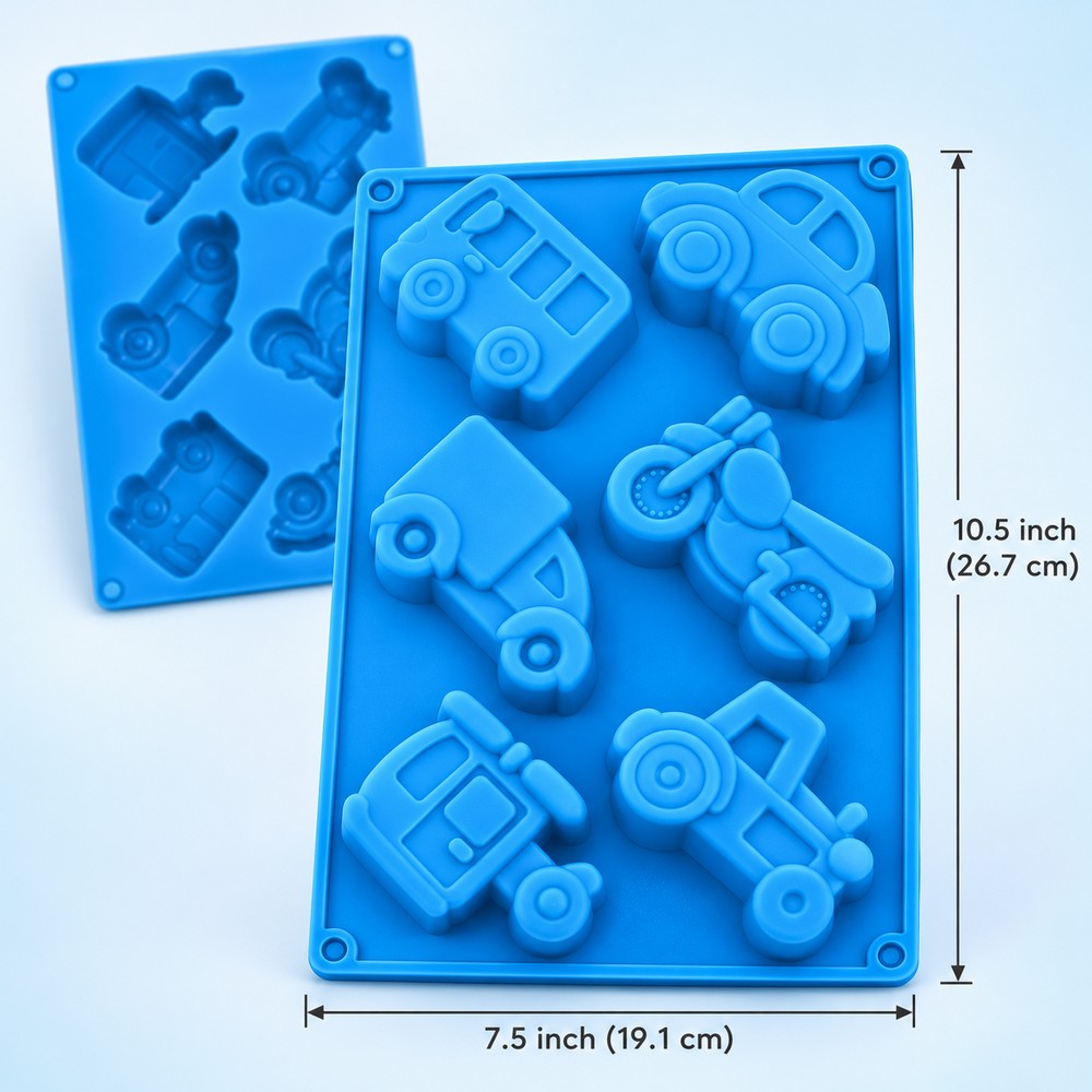 Silicone Mold for Soap Making, Candle, Resin & Plaster of Paris – DIY Mould 14 Designs – Flower, Donut, Car, Sea Animals, Rectangle, Oval, Kids DIY Silicone Molds | Soap sancha, candle sancha, POP sancha, resin sancha