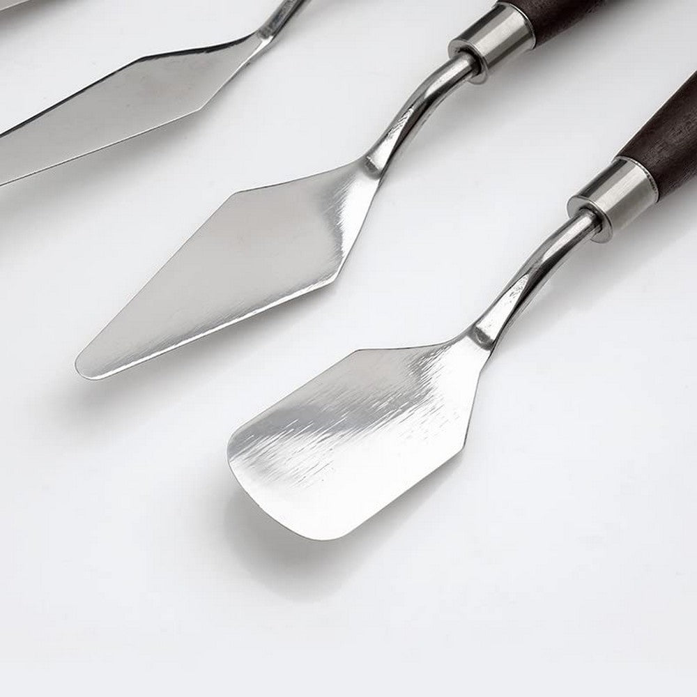 Artist Palette Painting Knife Set of 5 (Stainless Steel)