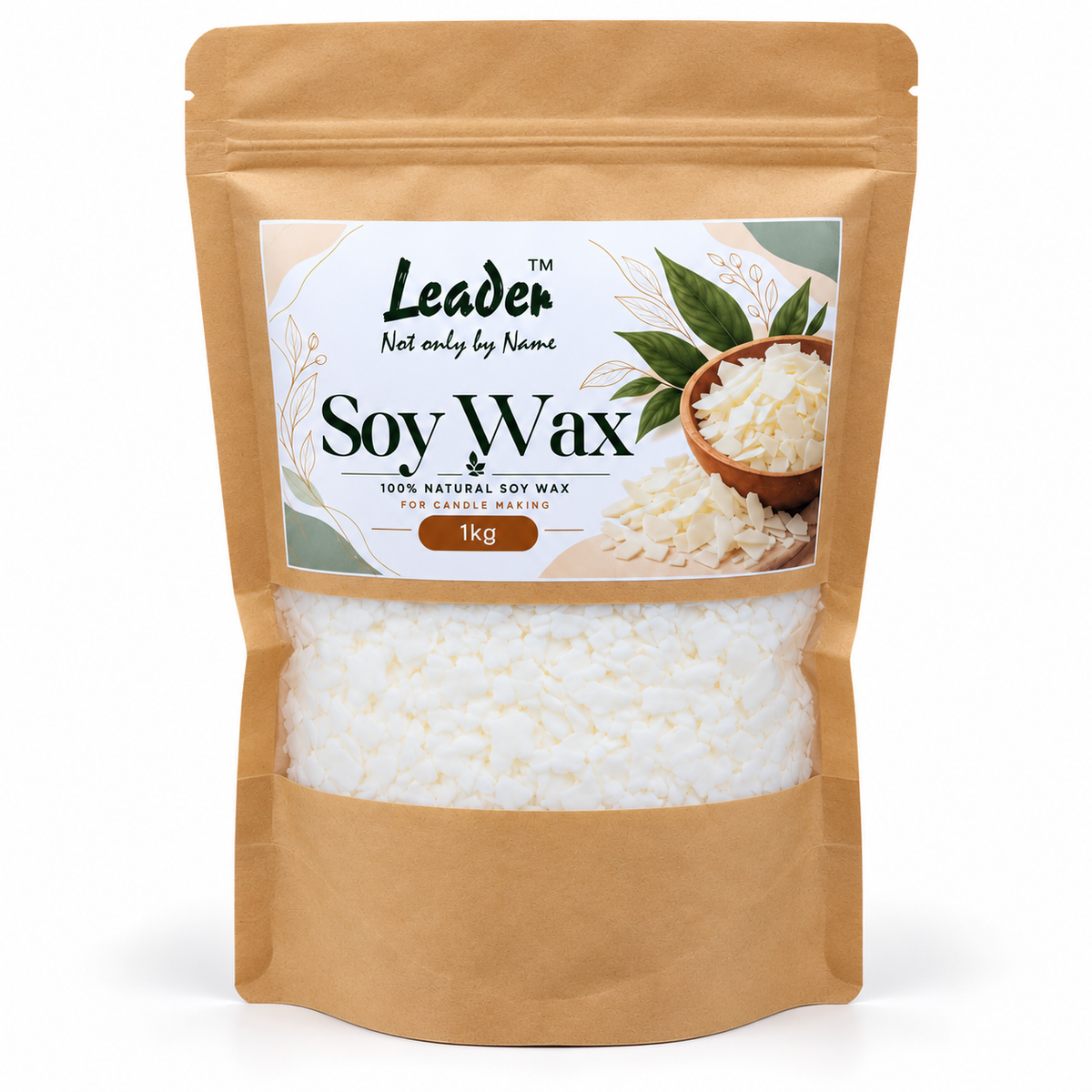Soy Wax for Candle Making – 100% Natural Leader Soy Wax for Scented Candles, Jar Candles, Container Candles & Wax Melts – Candle Wax – 250g / 500g / 1kg