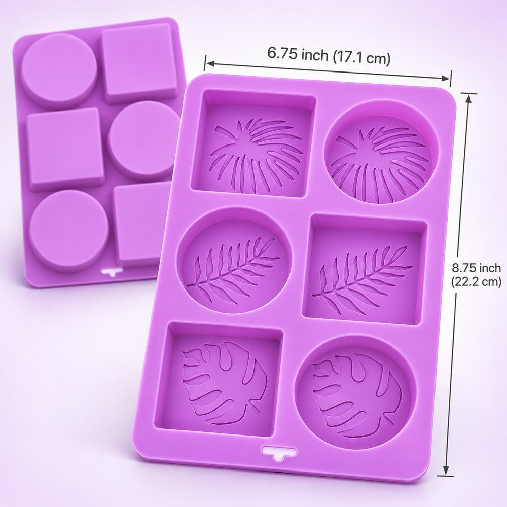 Silicone Mold for Soap Making, Candle, Resin & Plaster of Paris – DIY Mould 14 Designs – Flower, Donut, Car, Sea Animals, Rectangle, Oval, Kids DIY Silicone Molds | Soap sancha, candle sancha, POP sancha, resin sancha