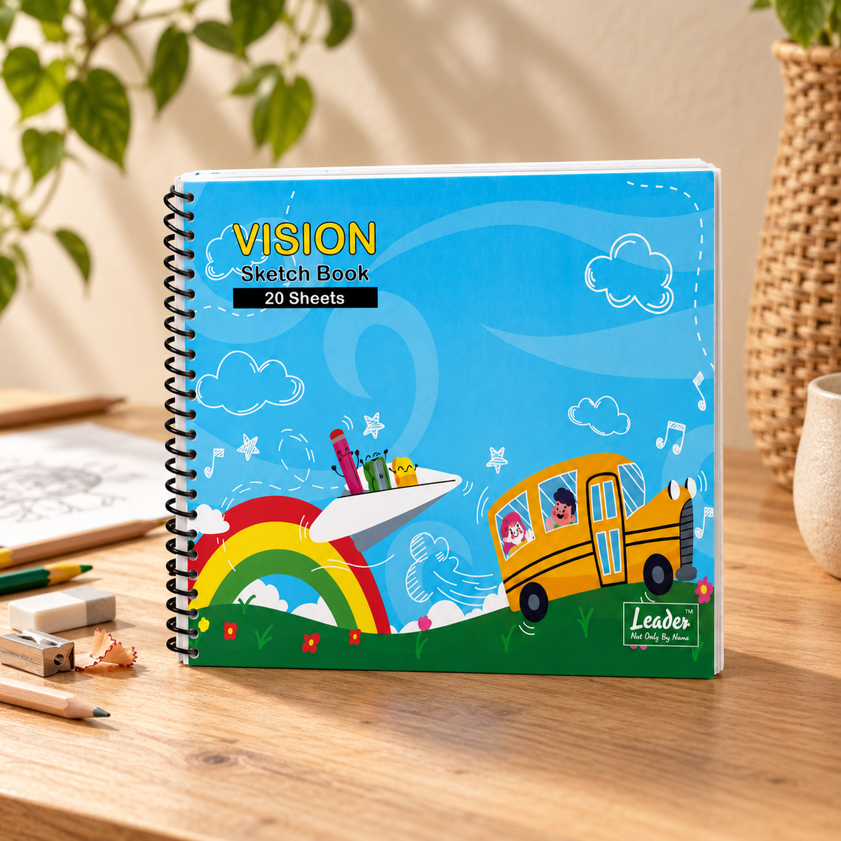 Leader VISION Spiral Sketch Book