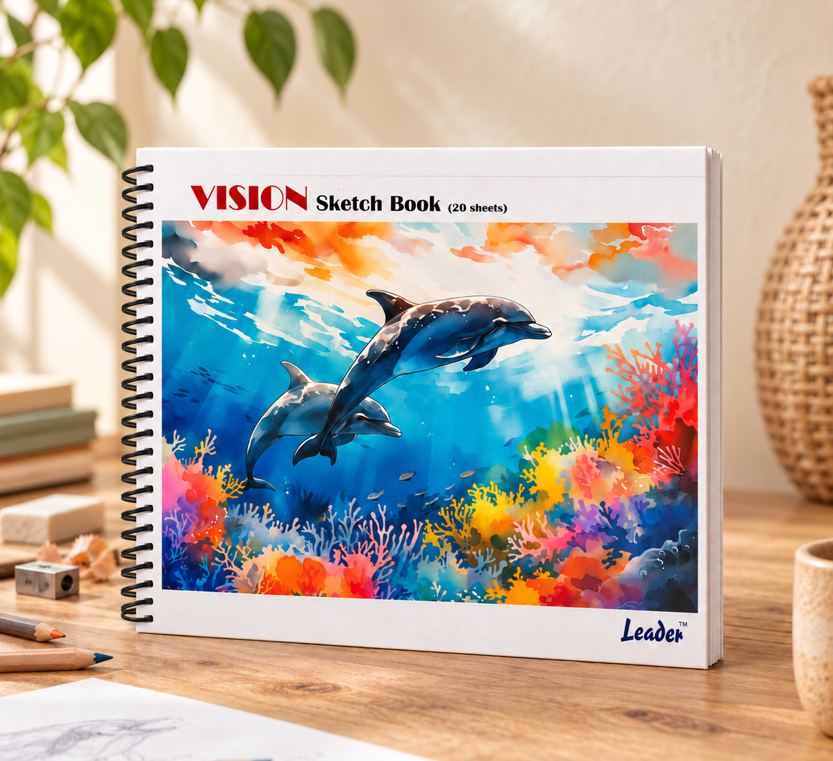 Leader VISION Spiral Sketch Book