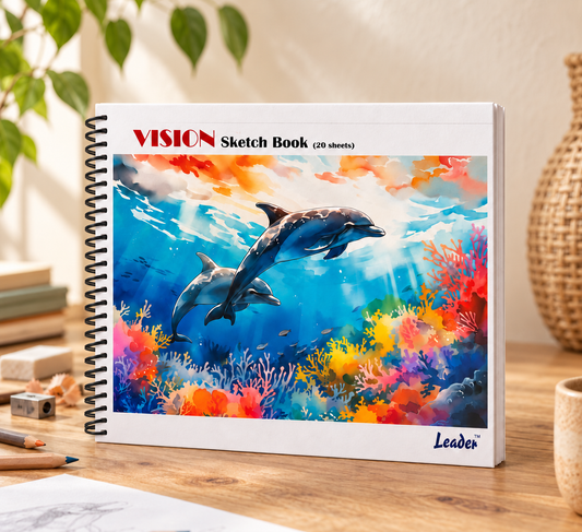 Leader VISION Spiral Sketch Book