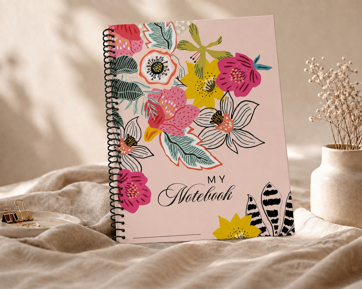 A4 Spiral Notebook – 3 Subjects | 150 Pages