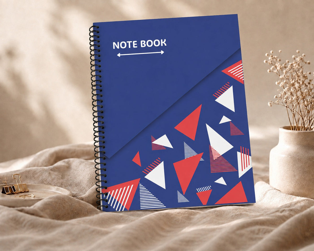 A4 Spiral Notebook – 3 Subjects | 150 Pages