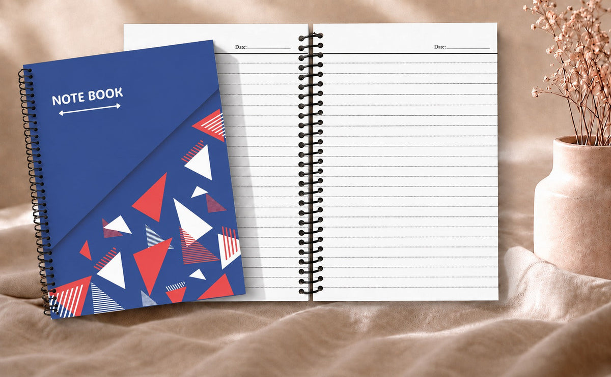 A4 Spiral Notebook – 3 Subjects | 150 Pages